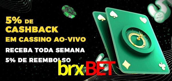 Promoções do cassino ao Vivo brxbet